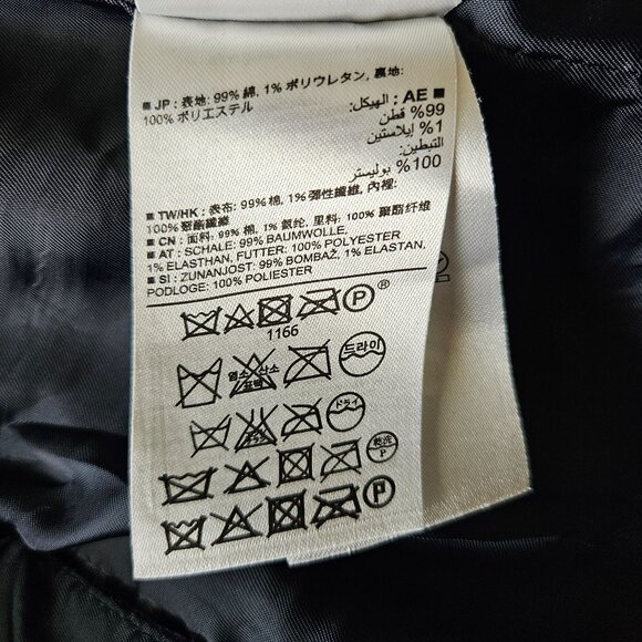 Gap Woman SZ 6 Stretch Blazer 2 Button Striped Pockets Lined Nautical Classic - Picture 8 of 8